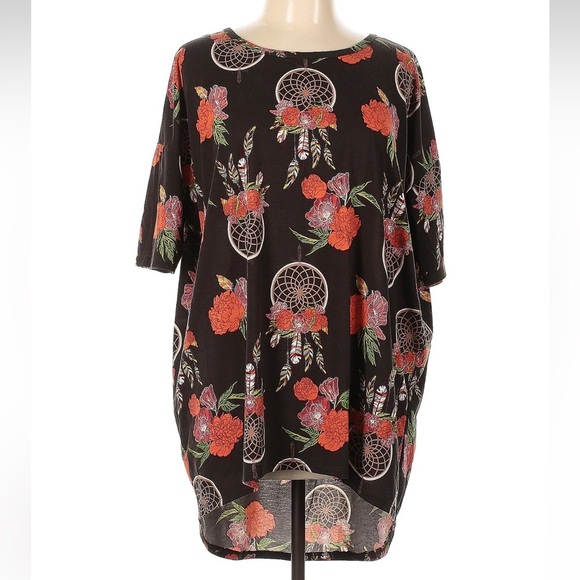LuLaRoe Aztec Boho Limited Edition Dreamcatcher Irma Tunic Western Size Large L - Picture 1 of 6